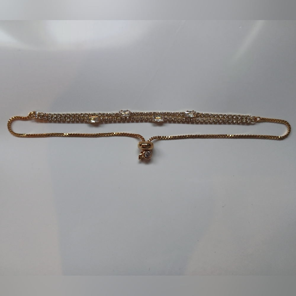 ARM CANDY Los Angeles - Luxe Collection Gold Stacking Adjustable Bracelets - Picture 5 of 7